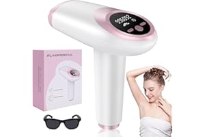 Desing Wish IPL Haarentfernungsgerät Geräte Haarentfernung Laser Dauerhafte Haarentfernung Laser Haarentferner Hair Removal mit 5 Energiestufen 2 Modi Ipl Gerät für Damen Frauen Achseln Beine Körper