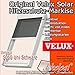 Produktbild VELUX Hitzeschutz-Markisen solar GGU, GPU, GHU, GTU MK08 Uni Schwarz - 5060