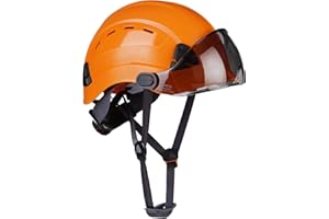UNINOVA Elmetto Antinfortunistica Ventilato E Regolabile, Casco Da Lavoro Casco Di Protezione Casco Per Cantiere Con Euroslot Laterali Per Dispositivi Di Protezione Dell´Udito A Cuffia