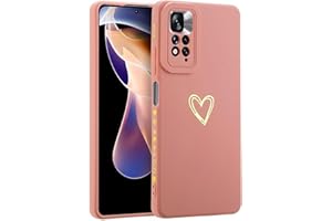 ATISIJIE Funda para Xiaomi Redmi Note 11S 4G/Note 11 Carcasa, Tacto Suave, Protección contra Terremotos, Protección contra Polvo y Polvo Case para Xiaomi Redmi Note 11S 4G/Note 11 Rosa