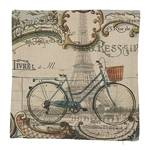 Sunnywill Kissen Fall Sofa Taille Werfen Kissen Abdeckung Haus Dekor Nur Deckel (B) - 4