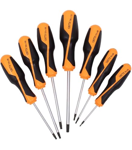 Chiavi Maschio Beta 1297TX 40 Per Viti Torx - Impugnatura Ergonomica, Punta Cromata, Ideale Per Fai-da-te E Professionisti