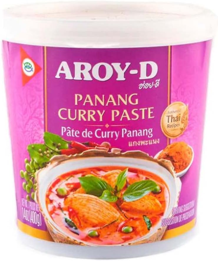 Pasta de Curry Panang 400g - Salsa Curry Pollo de Tailandia Original