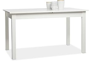 13 CASA Esstisch Küchentisch (4 Größen wählbar) inkl. erweiterbare Auszugsplatte