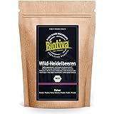 Mirtilli selvatici in polvere Bio 150g | Vaccinium myrtillus | polvere di mirtilli liofilizzata | senza distaccanti | senza r
