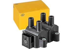 HELLA 5DA 193 175-391 Bobina de encendido - 12V - 4polos - Bobina de encendido bloque - atornillado