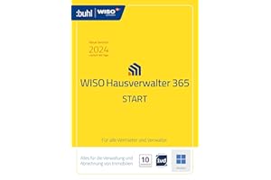 WISO Hausverwalter 365 Start - Modernes Mieter-Management für bis zu 10 Wohnungen (aktuelle Version 2024) | PC Aktivierungsco