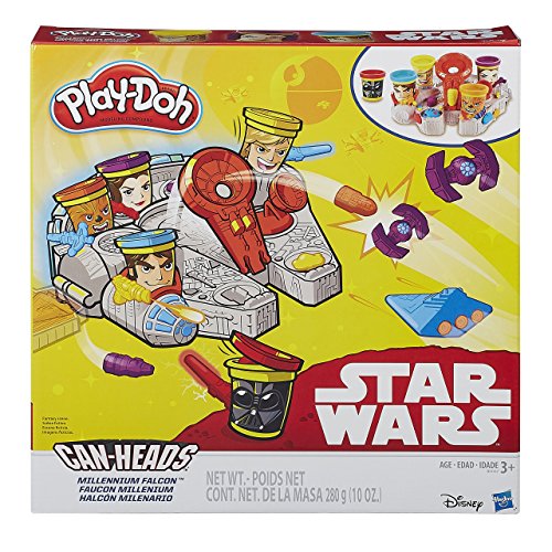 Imagen 5 de Play-Doh Playset Millenium Falcon con diseño Star Wars (Hasbro B0002)