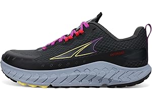 ALTRA Women Outroad Trail Running Shoe Running Shoes Grey - Blue 5