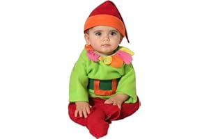 Atosa disfraz duende niño bebé 12 a 24 meses