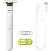 Philips OneBlade 2 SkinProtect Kesim ve &Ccedil;izik ile Erkekler ve Kadınlar i&ccedil;in Samimi Koltuk Altı ve Samimi Jilet QP1924/50