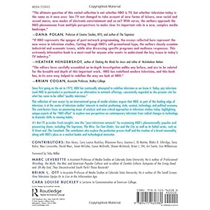 It's Not TV: Watching HBO in the Post-Television Era