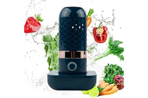 Lioaeust Fruit and Vegetable Cleaner Blue 14.5 x 5.5 cm