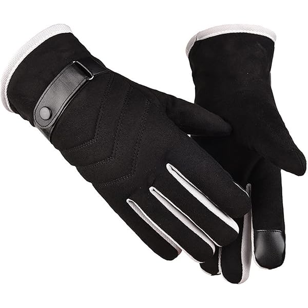 Guanti Invernali Impermeabili Uomo Donna - Touchscreen, Antiscivolo Per Sci, Ciclismo E Sport Invernali - Foto 4