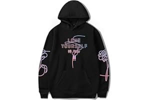 SERAPHY Kpop Hoodie Pull à Capuche, Unisexe Sweats à Capuche pour A.R.M.Y