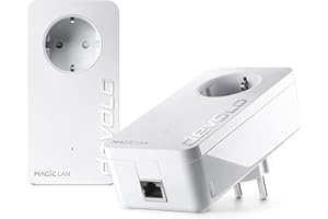 Devolo 8411 Magic 1 LAN: Potenza sfaehiges Power Line Starter Kit con fino a 1200 Mbit/s per la rete domestica, (versione tedesca)