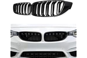 RASHION Front Bumper Kidney Grilles Grill Replacement For BMW 4 Series F32 F33 F36 F80 M3 F82 F83 M4 2014+