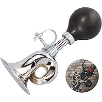 Lsydgn Fiets claxon retro metalen luchthoorn klassieke baltoeter luid en duurzaam luid geluid met verstelbare clip geschikt voor de meeste fietssturen