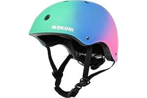 DKONI Kids Bike Helmet, Adjustable and Multi-Sport, from Toddler to Youth, 3 Sizes