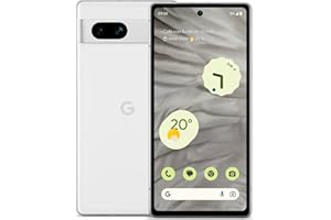 Google Pixel 7a - Smartphone 5G Android Libre con Lente Gran Angular y batería de 24 Horas de duración - Nieve