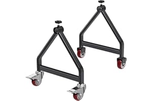 Lifeswell Porta bobine di filo, contenitore portatile per cavi, ruote girevoli con freno, in acciaio completamente saldato, dispenser per bobine di diametro fino a 71,1 cm, capacità 99,8 kg, nero