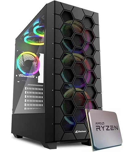 EMCA4 Computer Gaming PC Assemblato Ryzen 5 5600X 6core