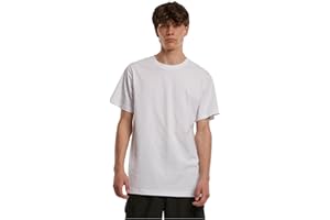 Build your Brand Herren T-Shirt Round Neck, Basic Männer Oberteil aus Baumwolle mit Rundhalsausschnitt in vielen Farben erhältlich, XS-5XL Größen erhältlich