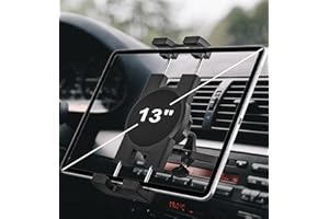 GDZN Tablet Halterung Auto CD, [Stabil] KFZ CD Schlitz Tablet Halter, Universal CD Player iPad Autohalterung mit 360° Drehbar für iPad Pro 11 12.9 Air Mini, Galaxy Tab, Fire HD, iPhone, 4-13" Geräte