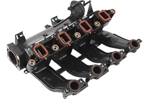 TBVPARTS Colector De Admision 11617800579 Compatible Para M47 Motor 2.0D 1 3 5 Serie X3 E87 E46 E90 E39 E60 E83 Módulo colector 11617795393 11617800579 7795393 7800579