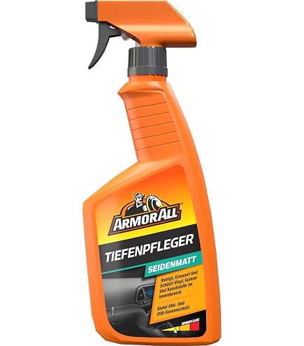 Armor All Nettoyant Plastique Brillant 2000 Ml - Protecteur Ultime Pour Tableau De Bord, Plastiques Et Cuir Intérieur Voiture