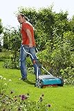 GARDENA 04022-20 Comfort Spindelmäher 400 C, für Rasenflächen bis 250 m², 40 cm Schnittbreite, Rasenmäher mit berührungsloser Schneidtechnik, besonders geräuscharm und extra leicht zu schieben, zusätzlicher Deflektor für kontrollierten Grasauswurf - 6