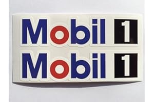 SBD Decals 2 Mobil 1 Racing Exxon Die Cut Stickers