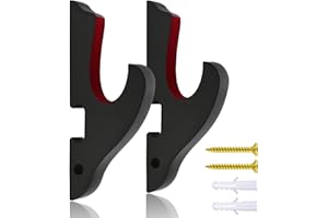 OddMart Sword Wall Mount, 1 Tier Lightsaber Wall Mount Katana Display Holder Adjustable Velvet Padded Vertical Weapon Rack Stand for Tanjirou Demon Slayer Genji Samurai Tanto Rapier Cosplay Blade