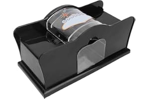 01 02 015 Mélangeur Manuel de Cartes à, mélangeur de Cartes Manuel écologique Compact Professionnel résistant à l'usure pour Le Bureau à Domicile pour Les Hommes et Les Femmes pour Les réunions de