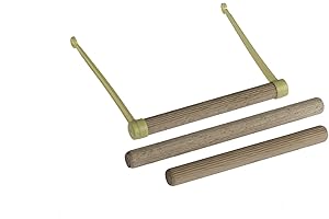 NOZAMI - Altalena in Legno per Uccelli, 12 cm, Colore: Bianco