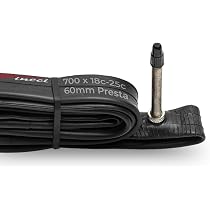Fincci Fahrradschlauch 28 Zoll- Rennrad Schlauch 700x 18c 23c 25c, Schlauch 23-622 mit Französisches Ventil 60 mm Sclaverandventil für Ebike, Rennrad Tourenrad, Race Fahrrad, Fahrradzubehör
