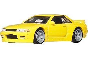 Hot Wheels Premium Car Culture Nissan Skyline R32 Pandem | Ronin Run 2 samlarbil i skala 1:64 med Real Riders-däck och metall