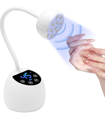 Fockety UV-Aushärtungslampe Mit Schwanenhals – 3W LED, 395 Nm, USB-betrieben, Flexibel Mit Klemme