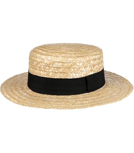 HEMOTON Mini Strohhut Bastelzubehör - 16cm Dekorationshut Für Puppen & DIY