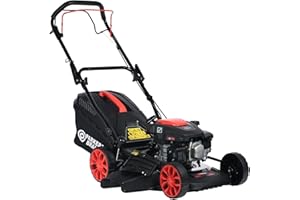 PARKERBRAND.COM ParkerBrand 17” Self‑Drive Petrol Lawnmower – 150cc, Mulch & Collect