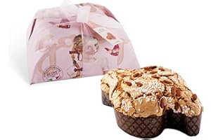 Galup Colomba Pasquale, con Albicocche Candite e Gocce di Cioccolato al Caramello, Colomba Artigianale, Ricoperta da Glassa alle Nocciole - 750 g