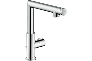 AXOR Uno Select Basin Tap 220, Pop-Up Waste, chrome