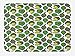 Produktbild Doormats Artichoke Bath Mat, Vivid Colored Artichokes Cooking Food Eating Groceries Vegan Options, Plush Bathroom Decor Mat with Non Slip Backing, 23.6 W X 15.7 W Inches, Yellow and Fern Green