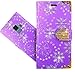 Produktbild Samsung Galaxy S9 Handy Tasche, FoneExpert® Wallet Case Cover Bling Diamond Hüllen Etui Hülle Ledertasche Lederhülle Schutzhülle Für Samsung Galaxy S9