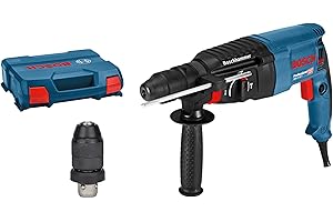 Bosch Professional 0 611 2A4 000 Martello Perforatore GBH 2-26 F, Mandrino Intercambiabile SDS Plus, Potenza del Colpo: 2.7 J, in Valigetta, 830 watts, 230 volts