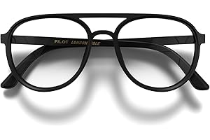 LONDON MOLE® Pilot lunettes de lecture | Lecteurs en forme de pilote cool | Homme femme unisexe | Charnières à ressort