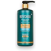 Restorex Keratin & Argan Onarıcı Sa&ccedil; Bakım Şampuanı 900 Mililitre, Yıpranmış ve Hasar G&ouml;rm&uuml;ş Sa&ccedil;lar