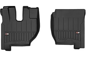 MOTOS Gumowe dywaniki samochodowe pasują do Volvo FH IV od 2012 Popraw swój komfort podróżowania z antypoślizgowymi dywanikami 3D- Dywaniki samochodowe na każdą pogodę, ochrona przed zabrudzeniami