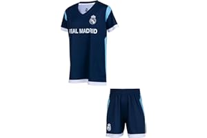 Real Madrid Ensemble Football Maillot Short Real Enfant garçon - Collection Officielle