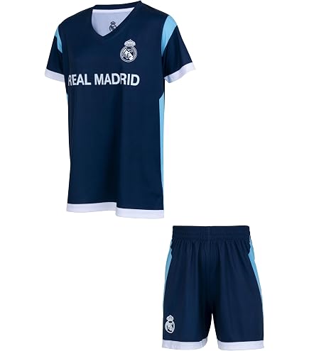 Maillot Real Madrid Kylian Mbappé – Ensemble Enfant (6-14 Ans) – Collection Officielle – 100% Polyester